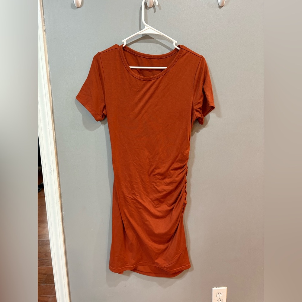 Rust Orange Women's Dress